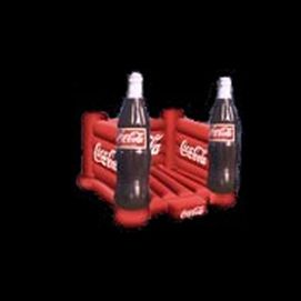 Puhallettava Coca Cola -pomppulinna