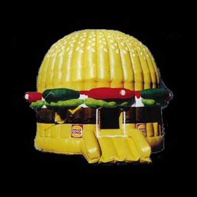 Puhallettava Burger King -pomppulinna